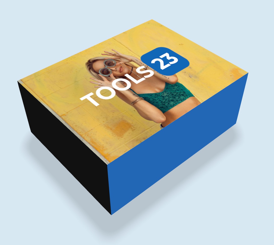 Tools23 3D Perspective Box Logo